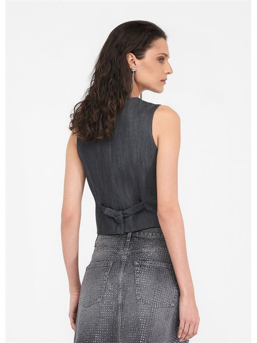 Gilet in denim LIU JO | UF5226D0266/87457